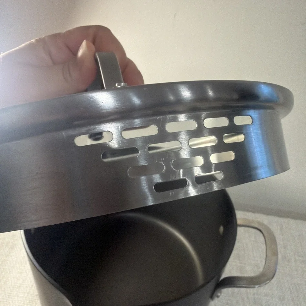 Calphalon Classic 806 Stock Pot 6qt Nonstick W/Glass Lid